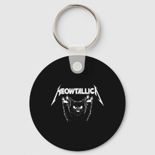 Meowtallica - Cat Lover Kitten Kitty Veterinarian  Key Ring