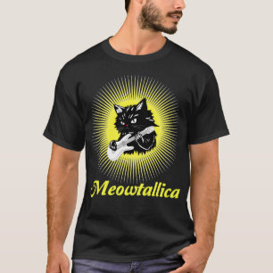 Meowtallica Graphic: Rock Star Vibes T-Shirt