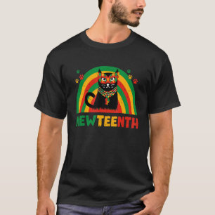 Meowteenth Juneteenth Cat Owner T-Shirt