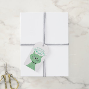 Meowvelous Glittery Glam Mama Cat Gift Tags
