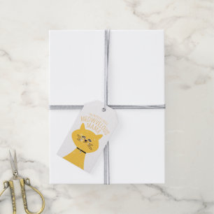 Meowvelous Glittery Glam Mama Cat Gift Tags