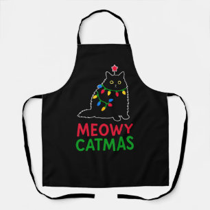 Meowy Catmas Apron