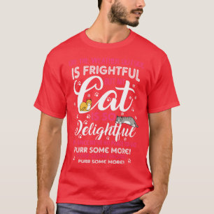 Meowy Catmas Funny Christmas Cats Owner Gift T-Shirt