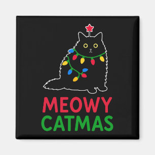 Meowy Catmas Magnet