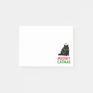 Meowy Catmas Post-it Notes