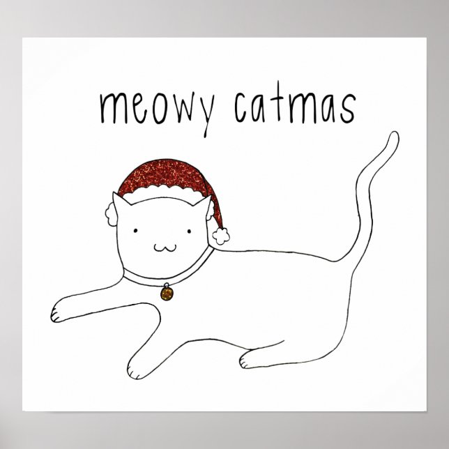 Meowy Catmas poster (Front)