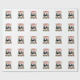 Meowy Catmas, Ugly Christmas Sweater, Cat Christma Wrapping Paper