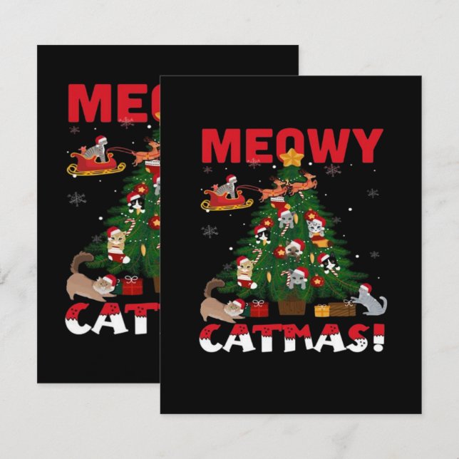 Meowy Chirstmas (Front/Back)