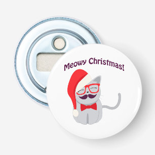 Meowy Christmas! Bottle Opener