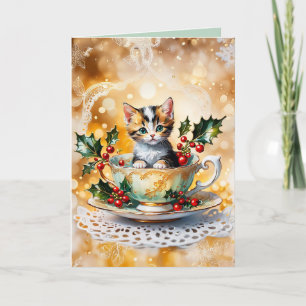 Meowy Christmas  Card