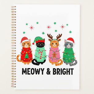 Meowy Christmas Cat Planner