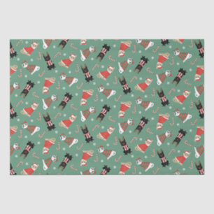 Meowy Christmas Cats Tissue Paper