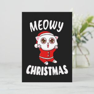 Meowy Christmas - Christmas 2022 Invitation