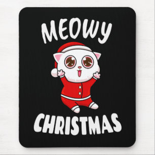 Meowy Christmas - Christmas 2022 Mouse Mat