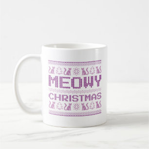 Meowy Christmas Coffee Mug