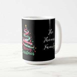 Meowy Christmas Cute & Funny Holiday Design Coffee Mug
