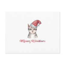 Meowy Christmas Design for Cat Lovers