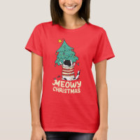 Meowy Christmas Funny Cat Lover