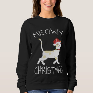 Meowy Christmas - Funny Christmas 2022 Sweatshirt