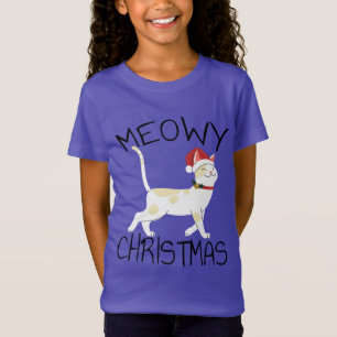 Meowy Christmas - Funny Christmas T-Shirt