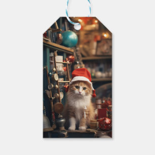 Meowy Christmas! Gift Tags