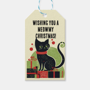 Meowy Christmas! Gift Tags
