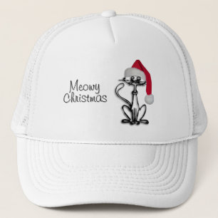 Meowy Christmas Kitty Cat Hat