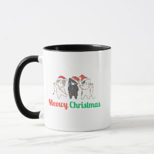 Meowy Christmas Mug