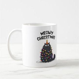 Meowy Christmas Mug
