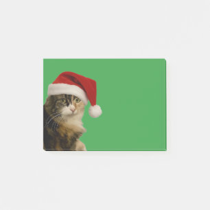 Meowy Christmas Post It Notes
