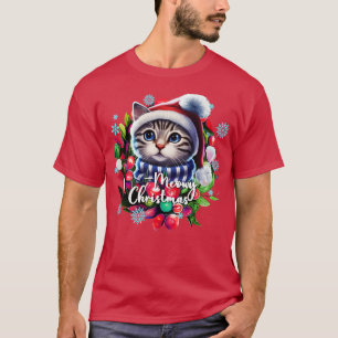 Meowy Christmas T-Shirt