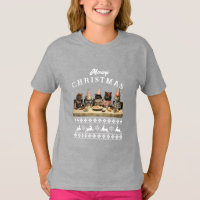 Meowy Christmas T-Shirt