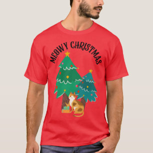 Meowy Christmas T-Shirt