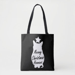 MEOWY Christmas Tote Bag