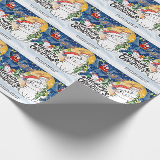 Meowy Christmas Wrapping Paper
