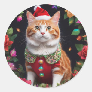  Meowy  Classic Round Sticker