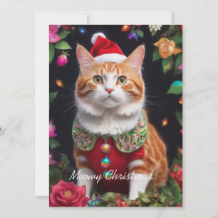  Meowy  Holiday Card