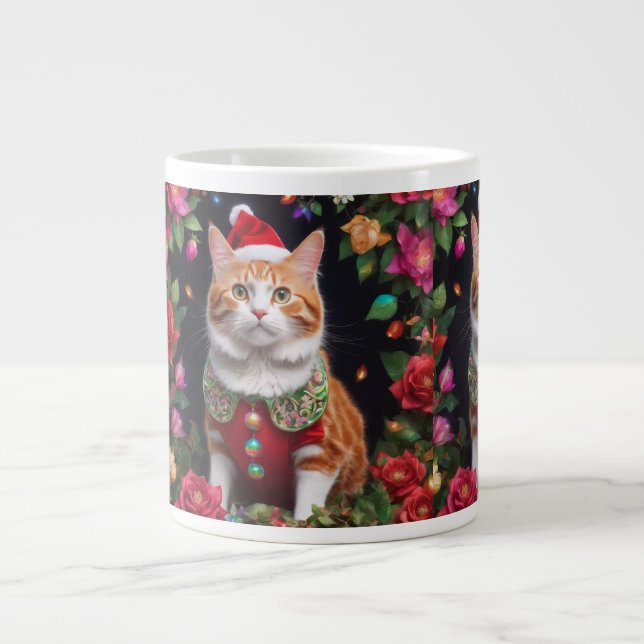  Meowy  Large Coffee Mug (Front)
