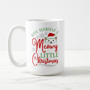 Meowy Little Christmas Coffee Mug