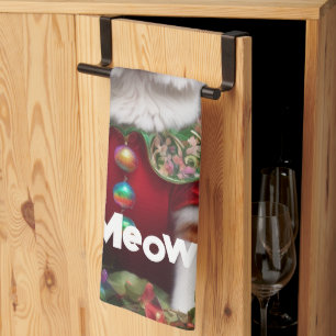 Meowy Tea Towel
