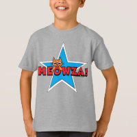 MEOWZA! Kid's Red White and Blue Cat