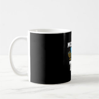 Meowzel Tov Chanukah Jewish Cat Owner Ugly Coffee Mug