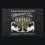 Meowzel Tov Funny Chanukah Hanukkah Ugly Sweater Tea Towel<br><div class="desc">Meowzel Tov Funny Chanukah Hanukkah Ugly Sweater</div>