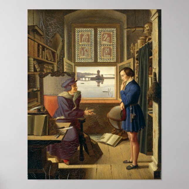 Mephisto and the Student, 1828 Poster (Front)