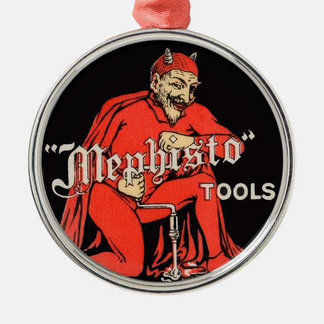 Mephisto Tools Metal Tree Decoration (Front)