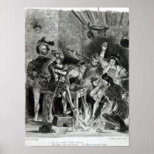 Mephistopheles and the Drinking Companions Poster
