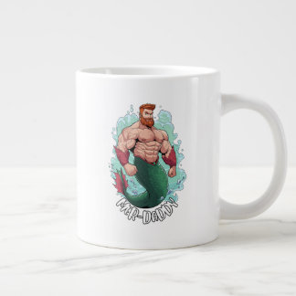 Mer-Daddy, Fatherly Merman Mug