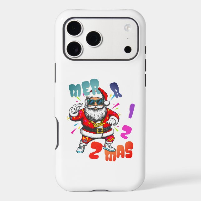 Mer rizz mas - Christmas Rizz funny Santa  (Back)