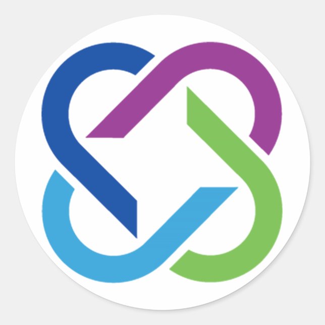 Merakey Logo Icon Sticker Sheet (20 Stickers) (Front)