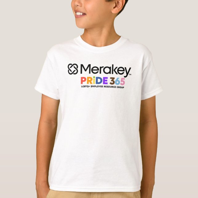 Merakey PRIDE Kids' Basic T-Shirt (Front)